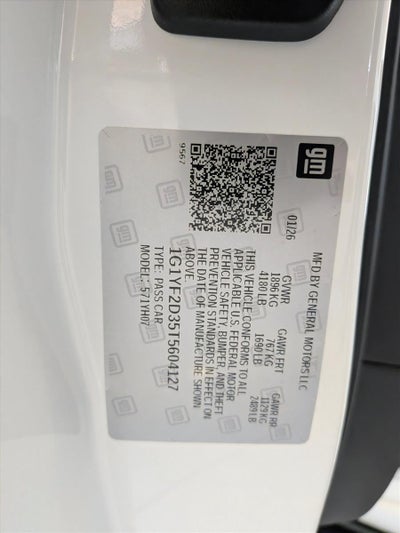 2026 Chevrolet Corvette Z06 3LZ