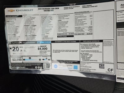 2026 Chevrolet Silverado 1500 Custom