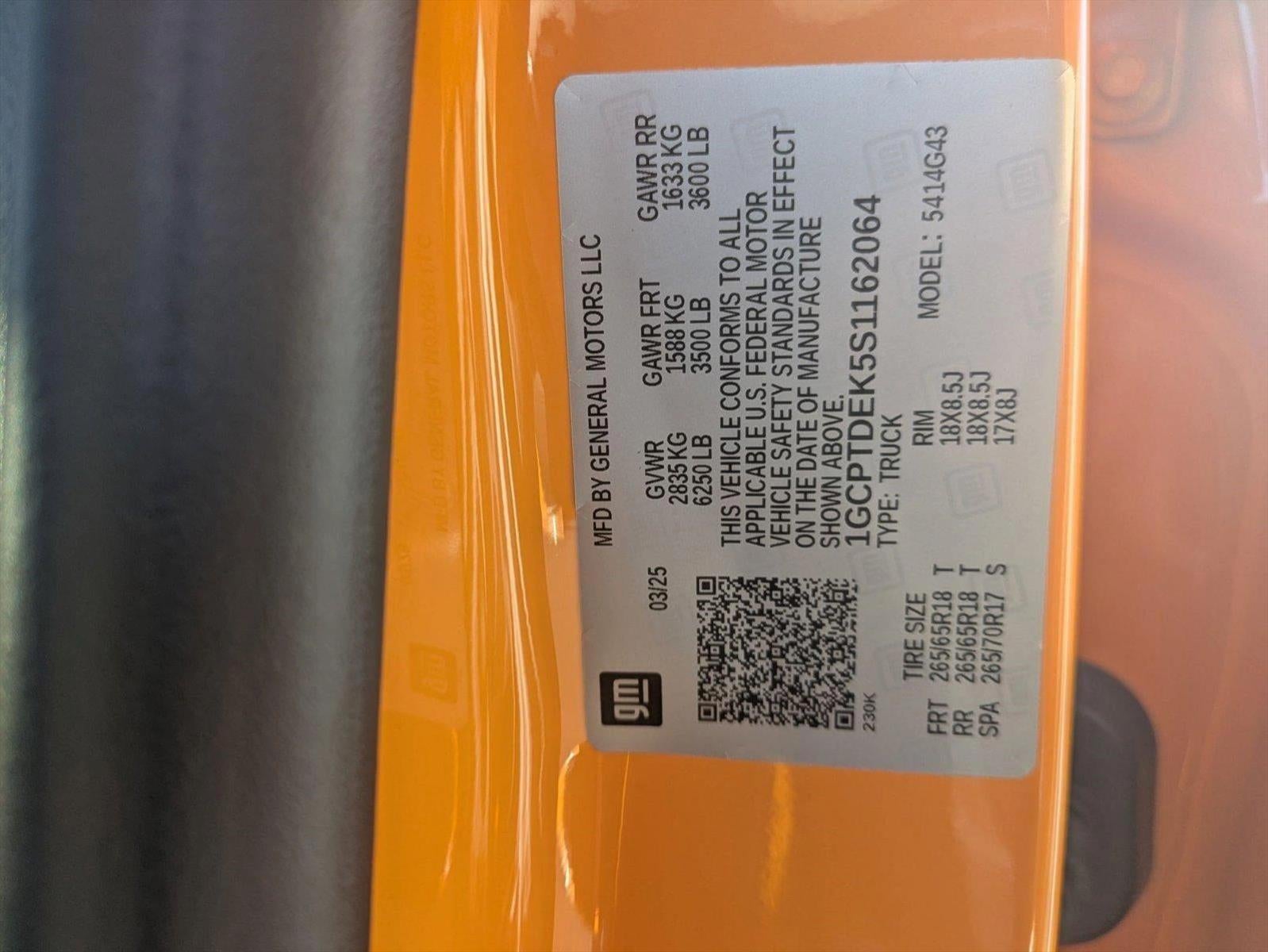 2025 Chevrolet Colorado Z71