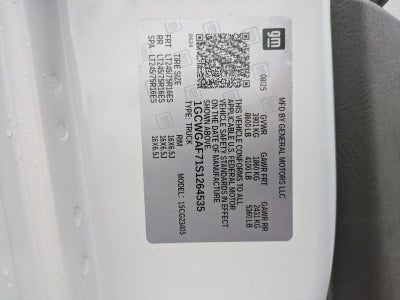 2025 Chevrolet Express Cargo 2500 Base