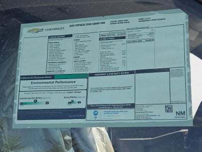 2025 Chevrolet Express Cargo 2500 Base