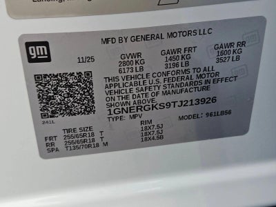 2026 Chevrolet Traverse LT