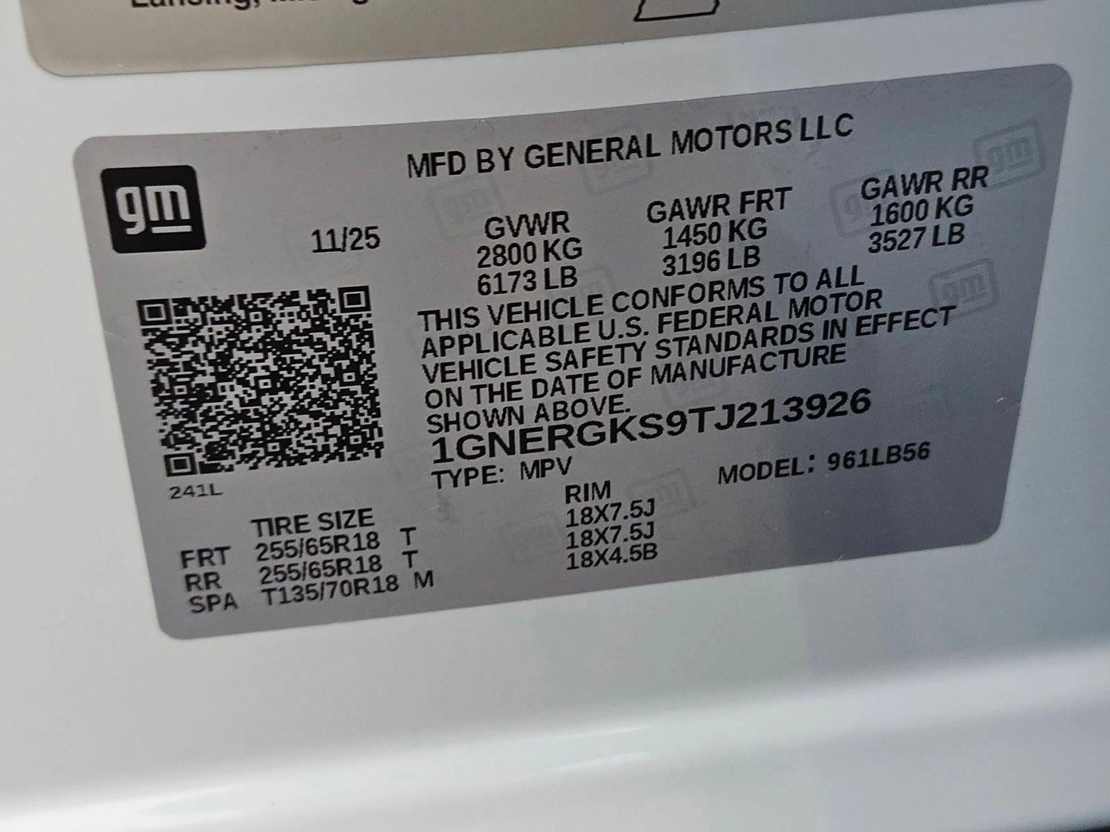 2026 Chevrolet Traverse LT