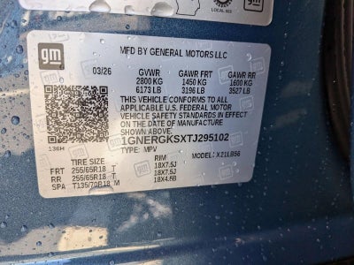 2026 Chevrolet Traverse LT