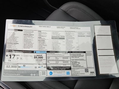 2026 Chevrolet Tahoe LT