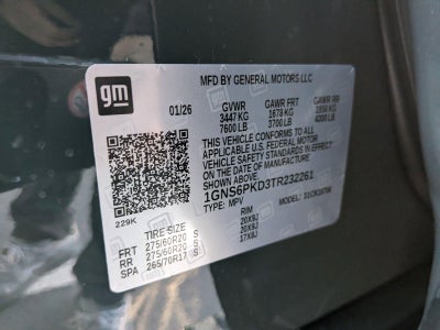 2026 Chevrolet Tahoe Z71