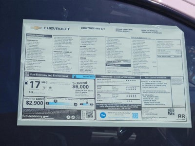 2026 Chevrolet Tahoe Z71