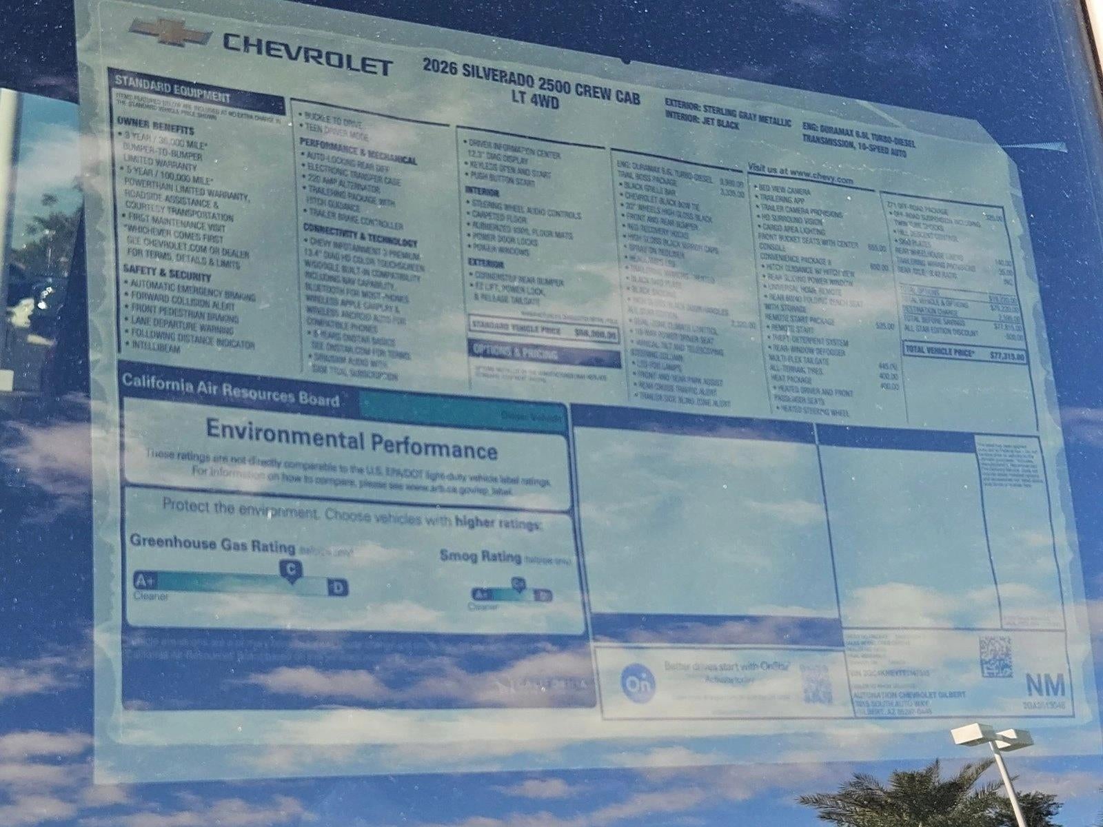 2026 Chevrolet Silverado 2500 HD LT