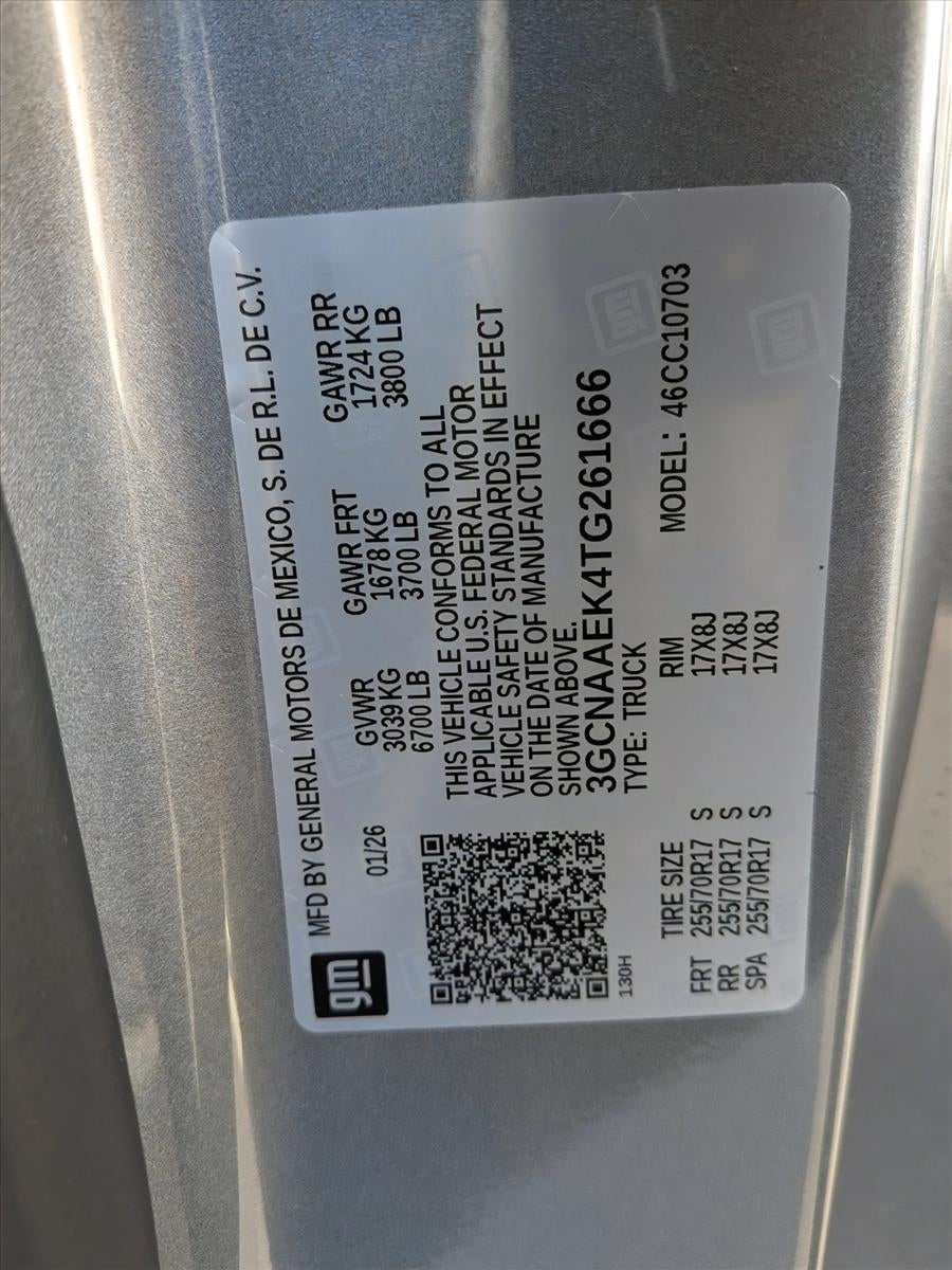 2026 Chevrolet Silverado 1500 WT