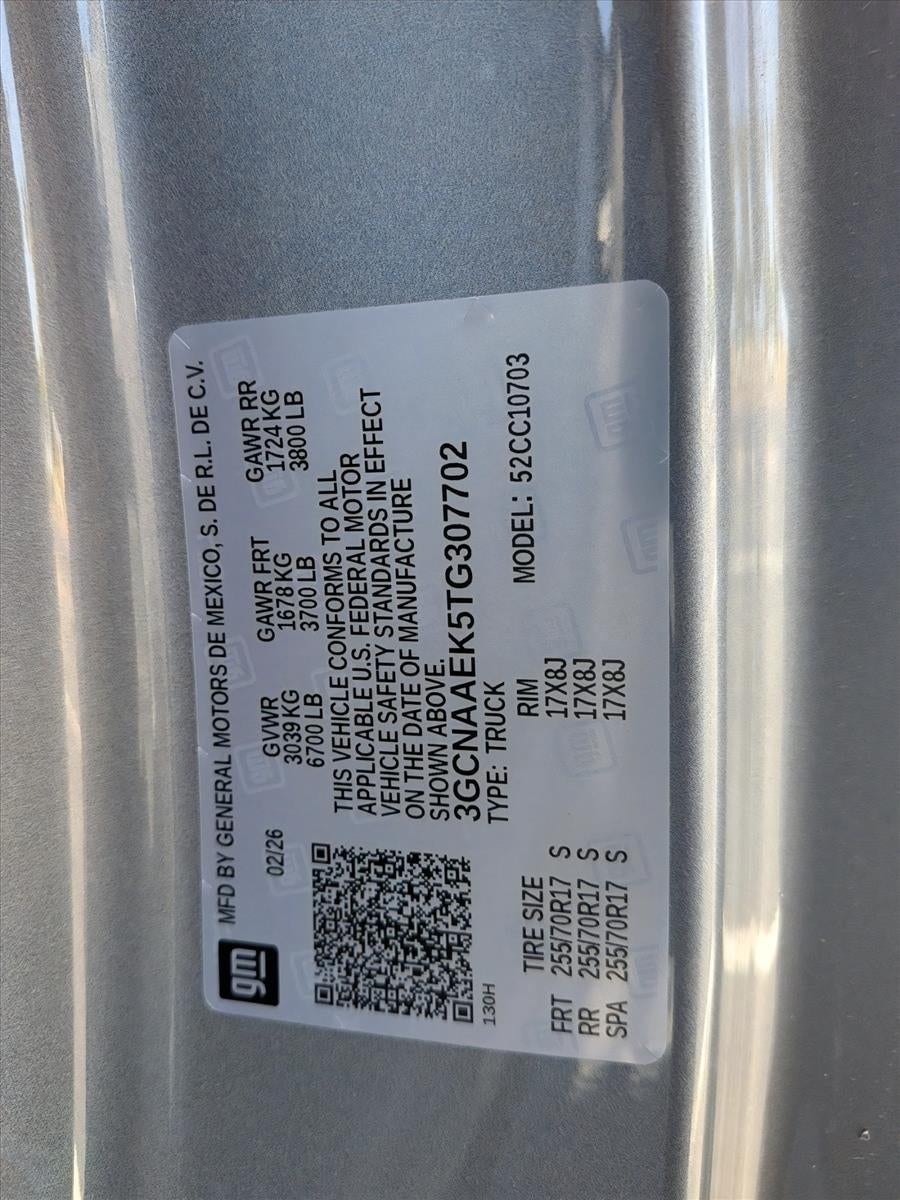 2026 Chevrolet Silverado 1500 WT