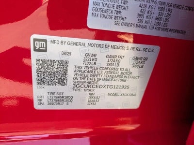 2026 Chevrolet Silverado 1500 Custom Trail Boss