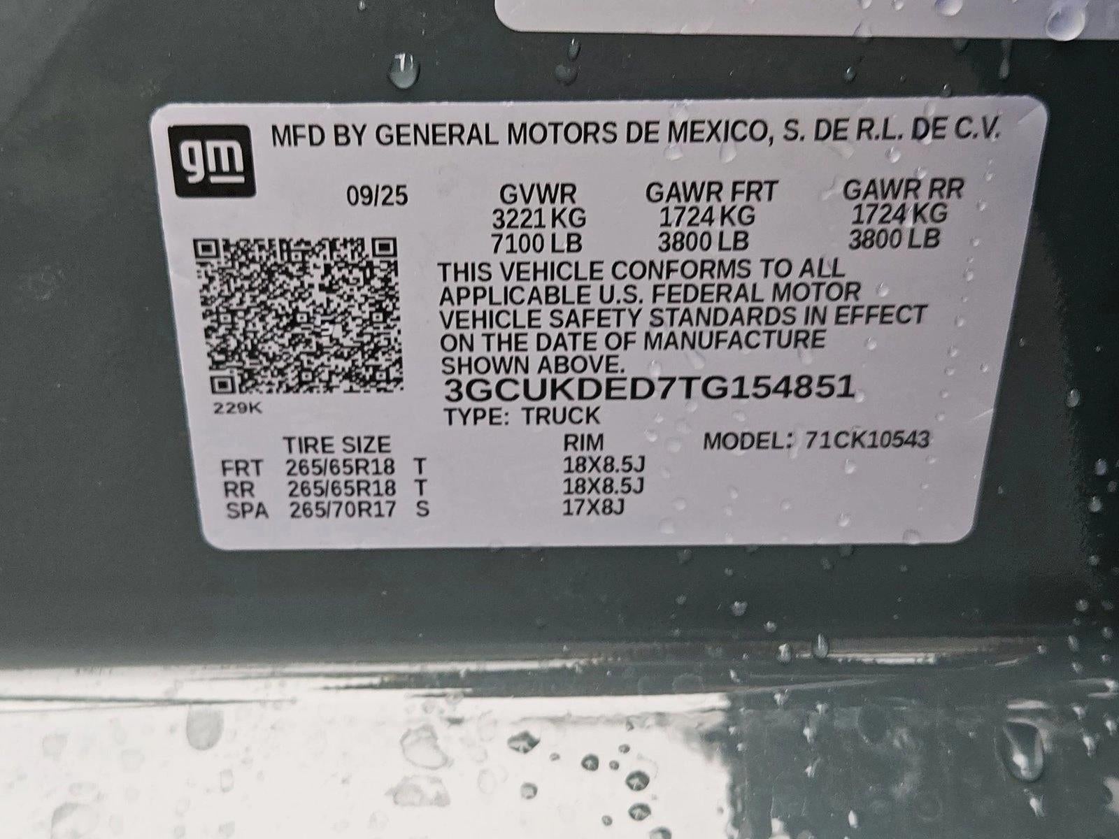 2026 Chevrolet Silverado 1500 LT