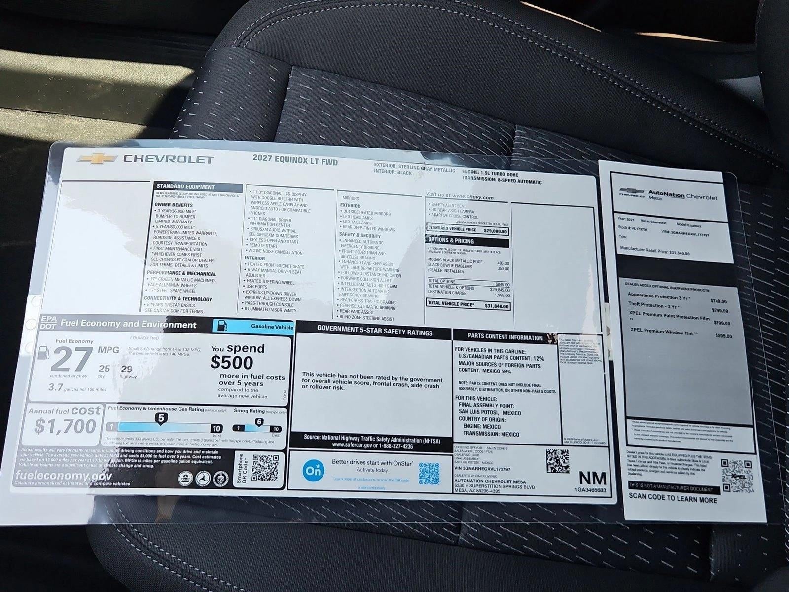 2027 Chevrolet Equinox LT