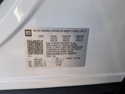 2026 Chevrolet Equinox LT