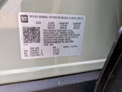 2026 Chevrolet Equinox LT