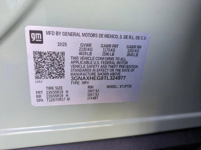 2026 Chevrolet Equinox LT