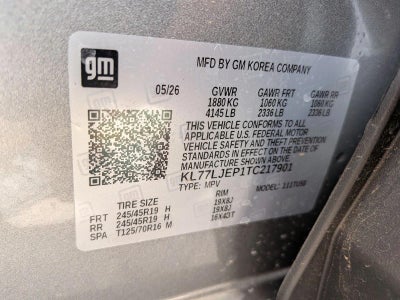 2026 Chevrolet Trax 2RS