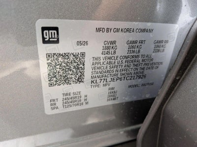 2026 Chevrolet Trax 2RS
