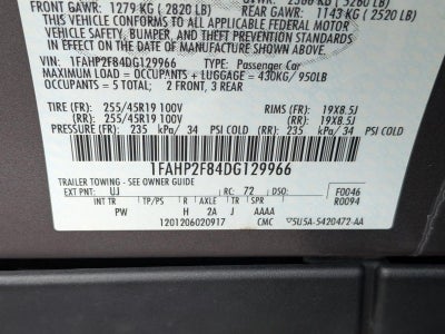2013 Ford Taurus Limited