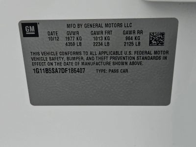 2013 Chevrolet Malibu LS