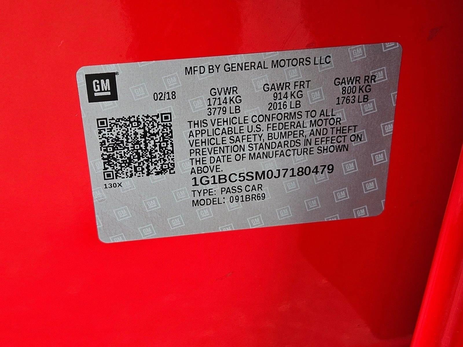 2018 Chevrolet Cruze LS