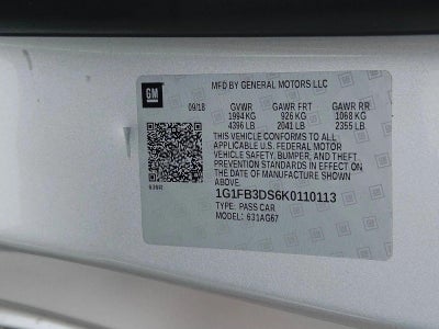 2019 Chevrolet Camaro 1LT