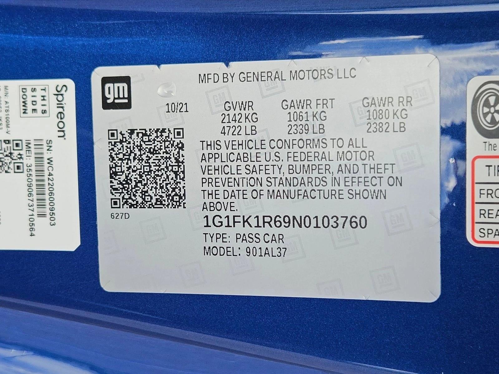 2022 Chevrolet Camaro ZL1