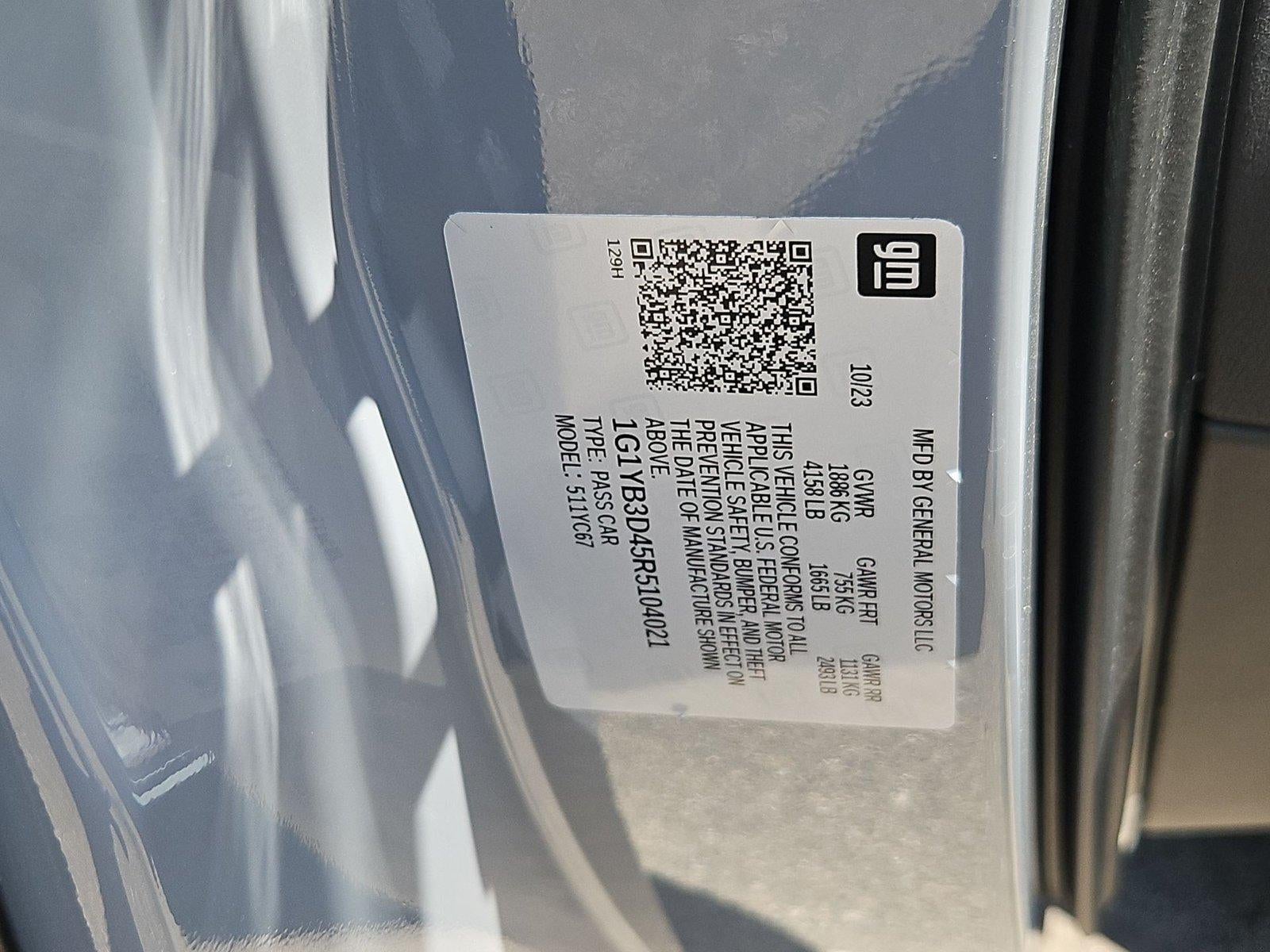 2024 Chevrolet Corvette Stingray 2LT