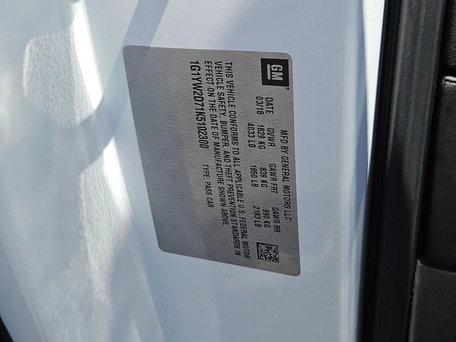 2019 Chevrolet Corvette Grand Sport Grand Sport 1LT