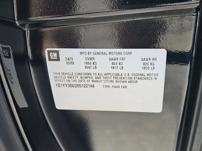 2006 Chevrolet Corvette Base