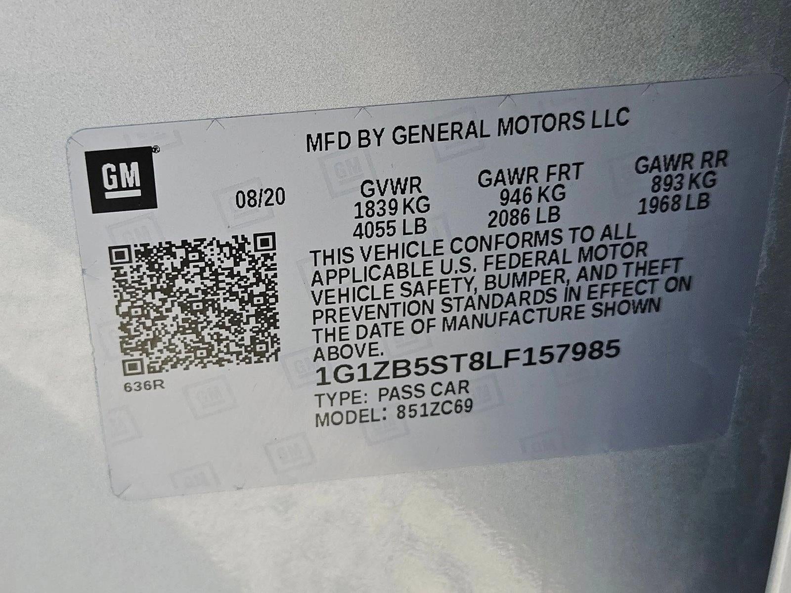 2020 Chevrolet Malibu LS