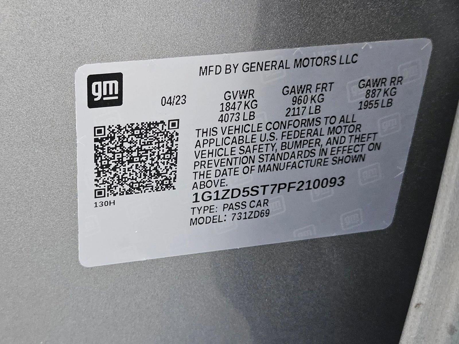 2023 Chevrolet Malibu LT