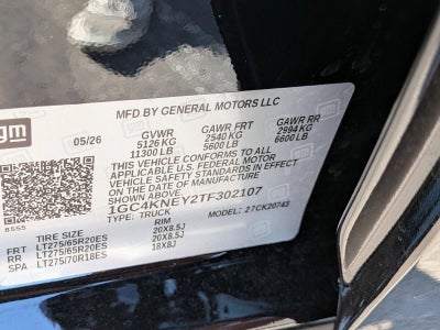 2026 Chevrolet Silverado 2500 HD LT
