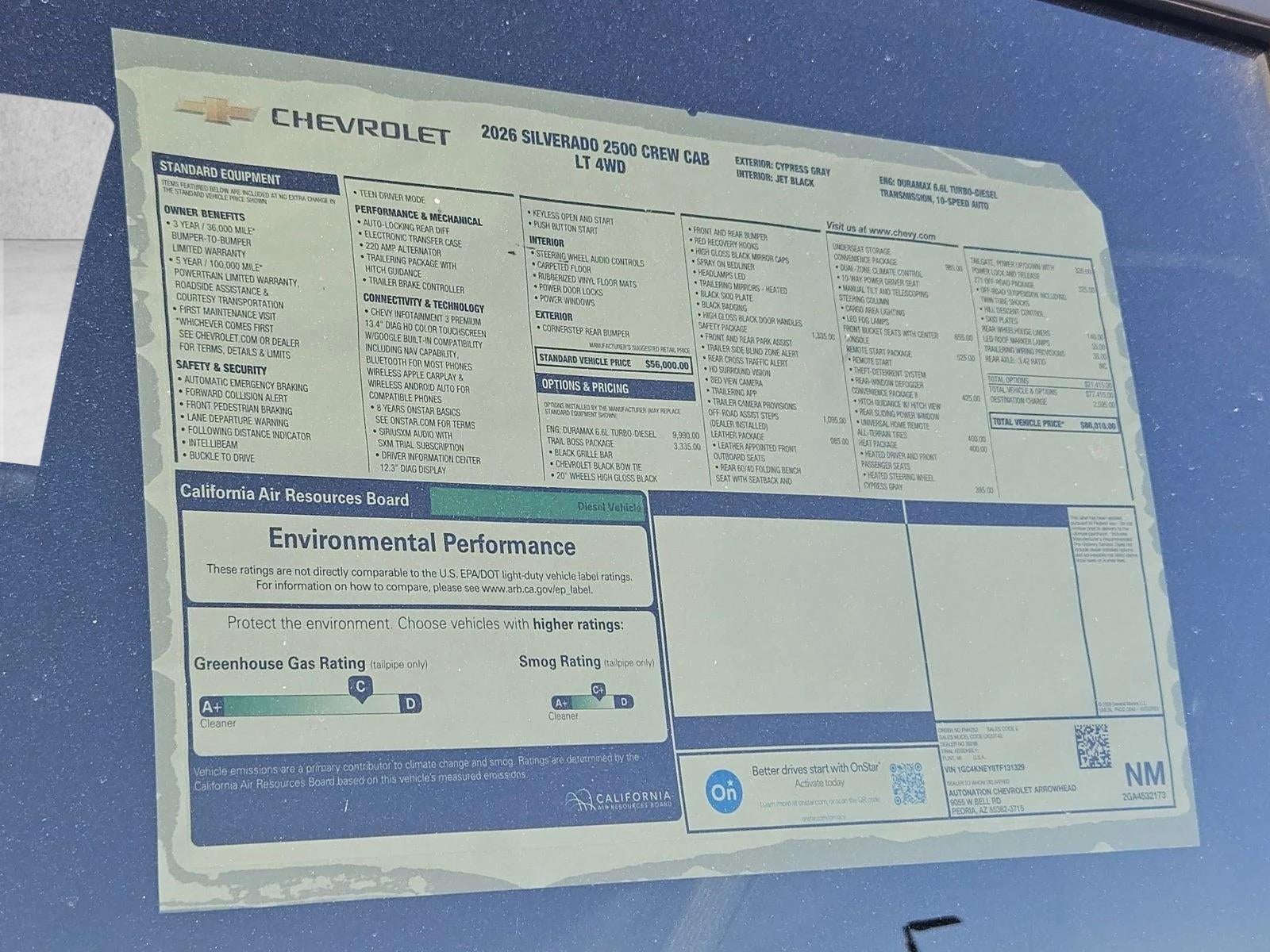 2026 Chevrolet Silverado 2500 HD LT