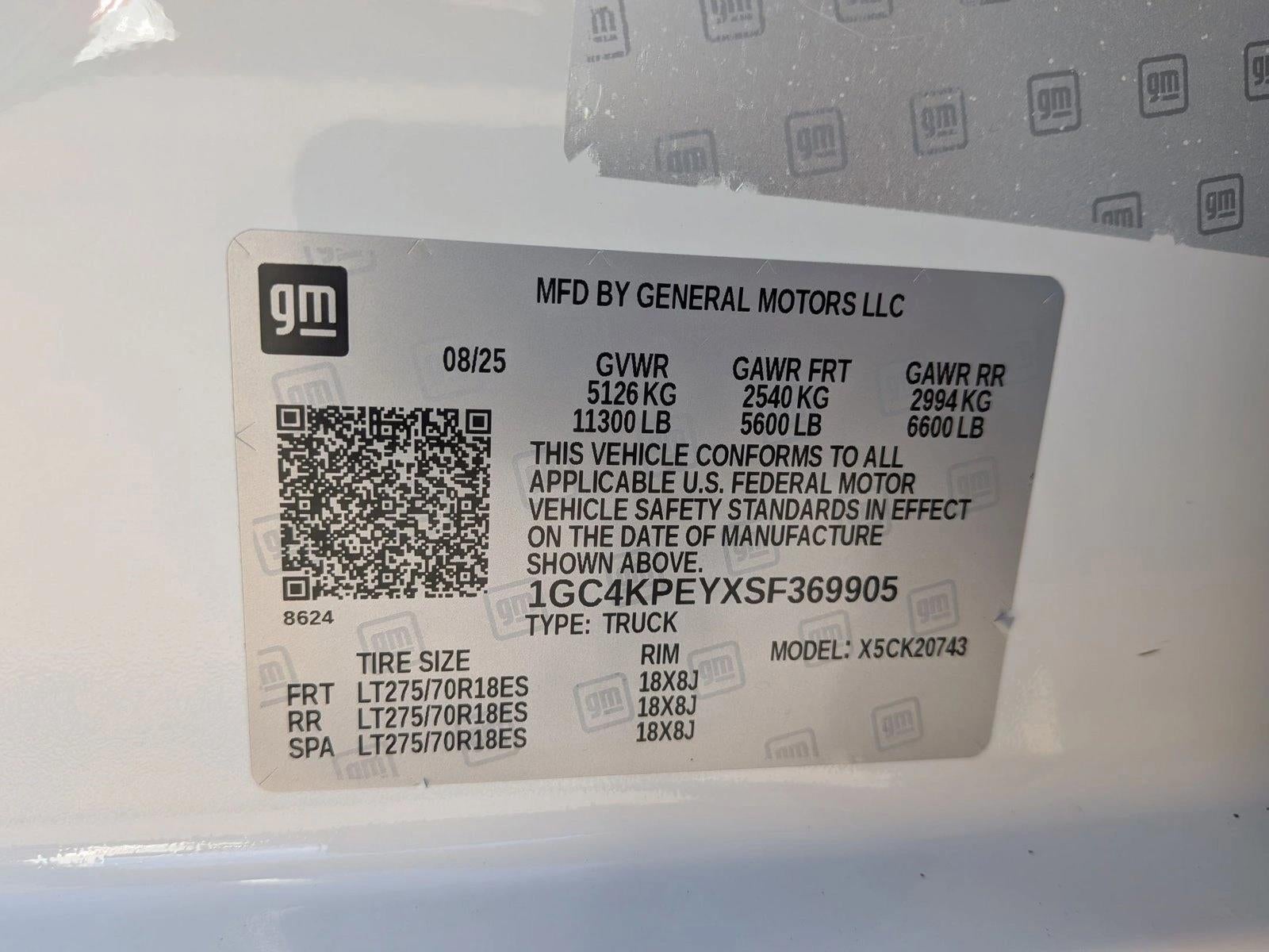 2025 Chevrolet Silverado 2500 HD LTZ