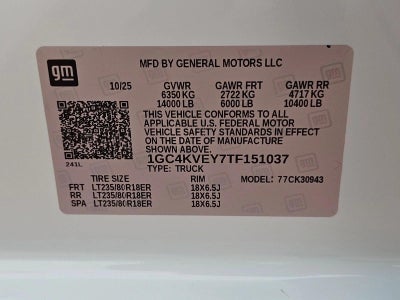 2026 Chevrolet Silverado 3500 HD High Country DRW