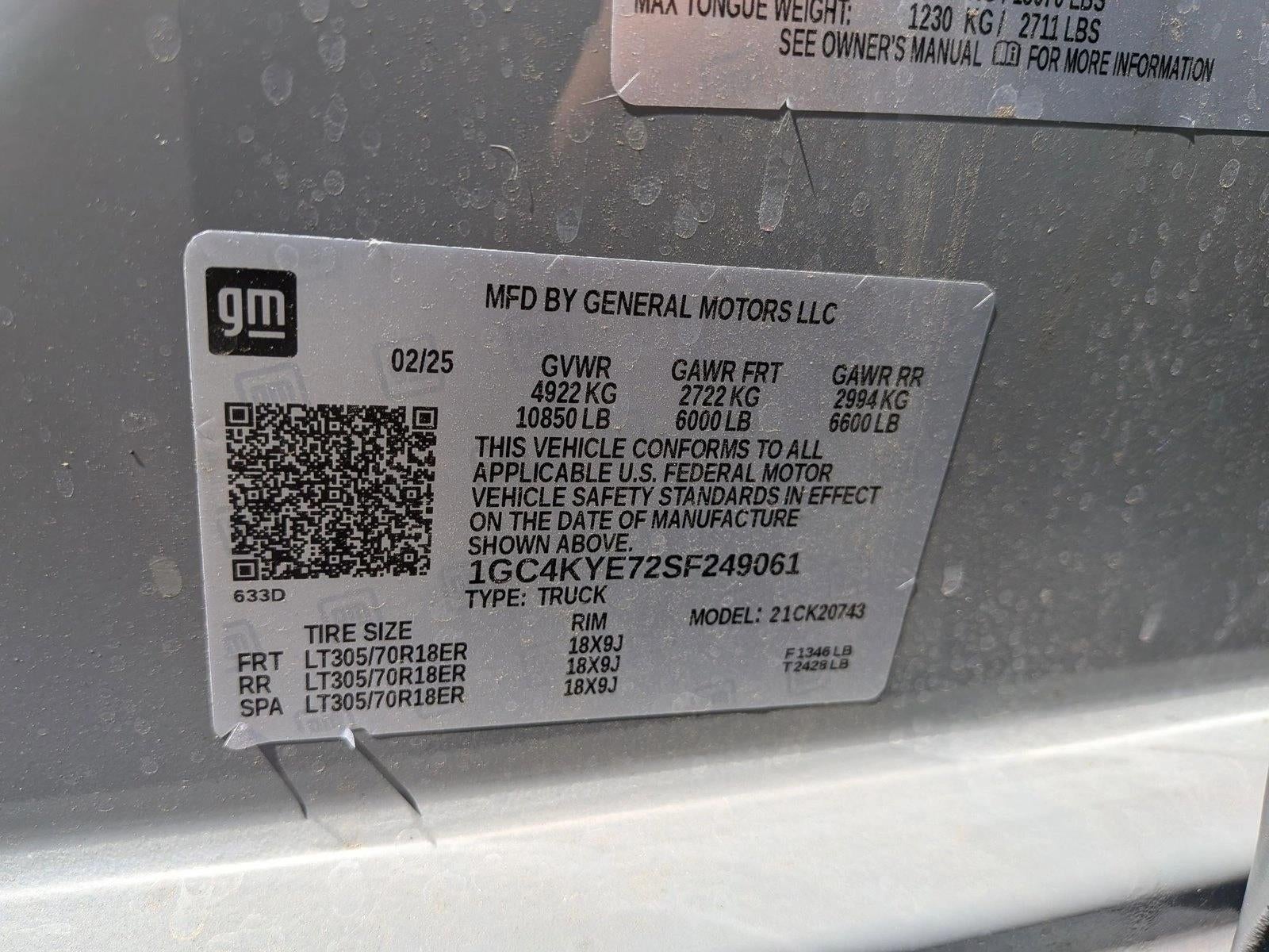 2025 Chevrolet Silverado 2500 HD ZR2