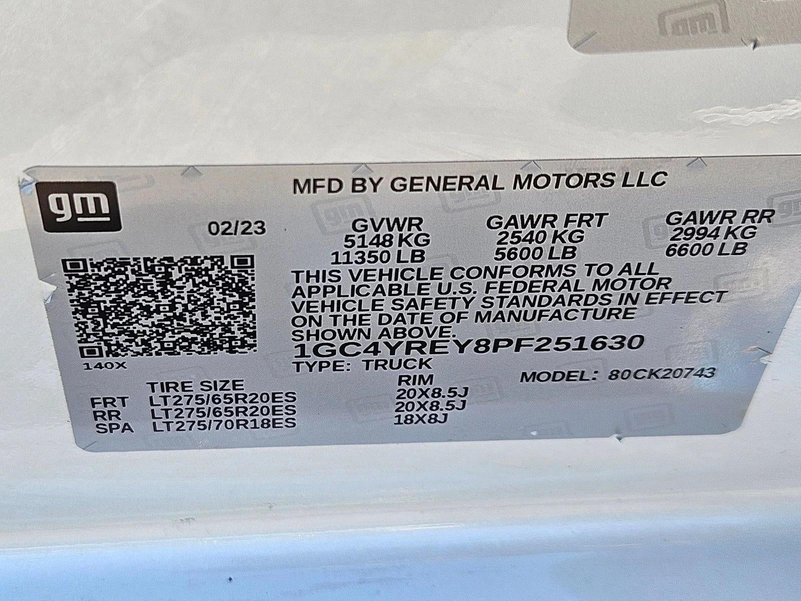 2023 Chevrolet Silverado 2500 HD High Country