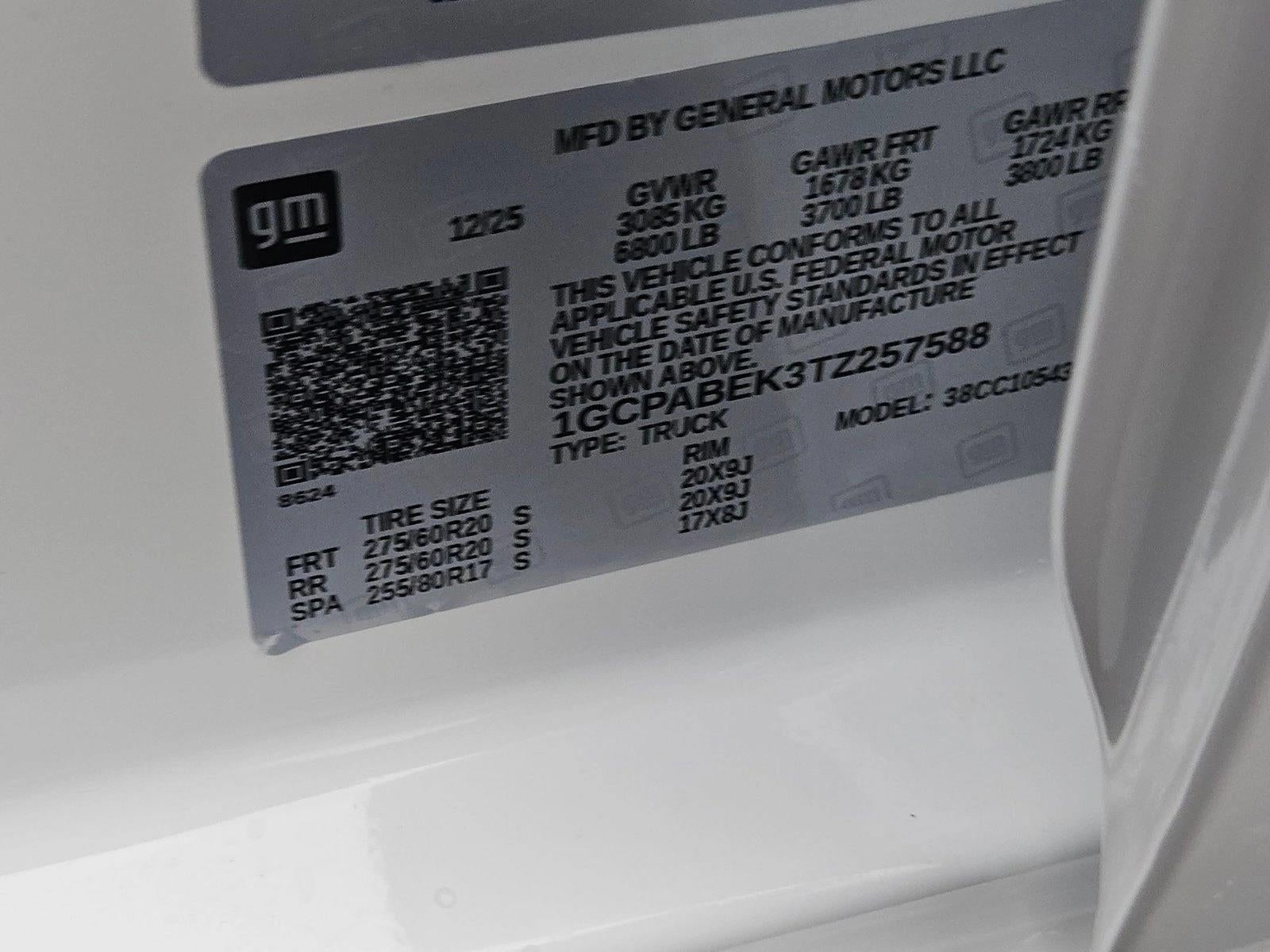 2026 Chevrolet Silverado 1500 Custom