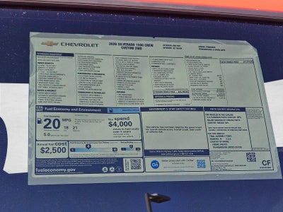 2026 Chevrolet Silverado 1500 Custom