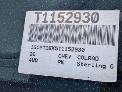 2026 Chevrolet Colorado Z71