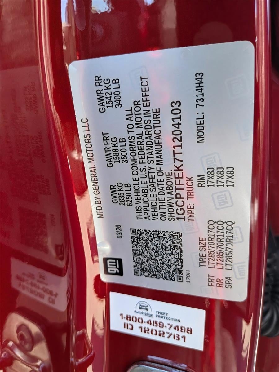 2026 Chevrolet Colorado ZR2