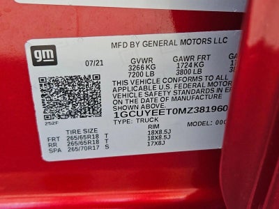 2021 Chevrolet Silverado 1500 RST