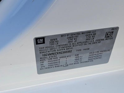 2017 Chevrolet Silverado 1500 LT