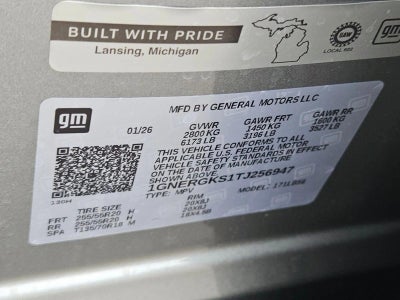 2026 Chevrolet Traverse LT