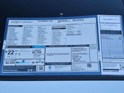 2026 Chevrolet Traverse LT