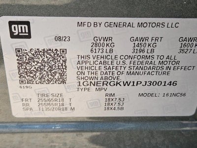 2023 Chevrolet Traverse LT Cloth