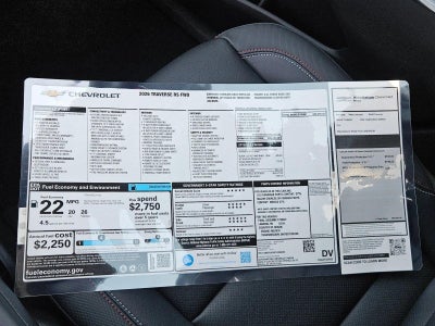 2026 Chevrolet Traverse RS