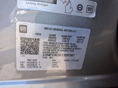 2026 Chevrolet Traverse Z71