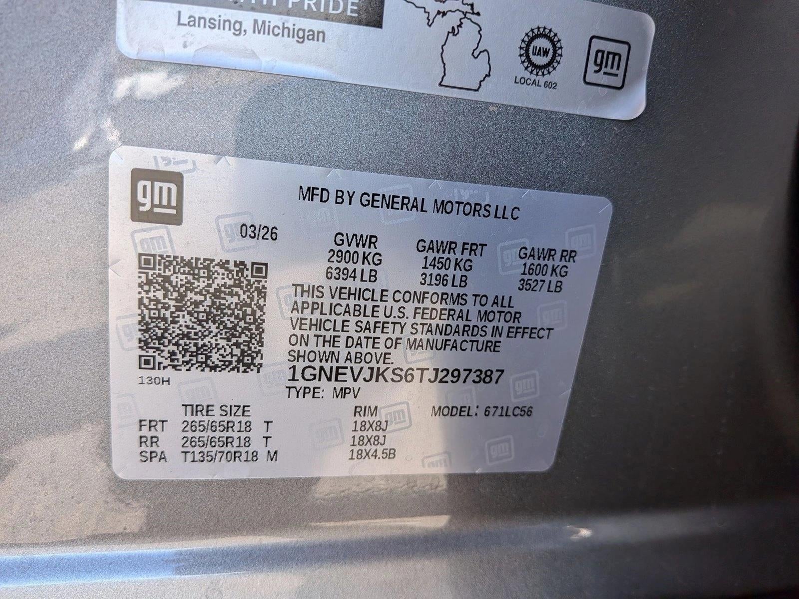 2026 Chevrolet Traverse Z71